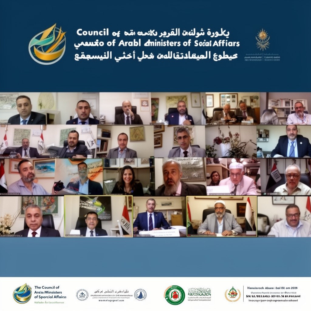 AI-generated illustration of Council of Arab Ministers of Social Affairs