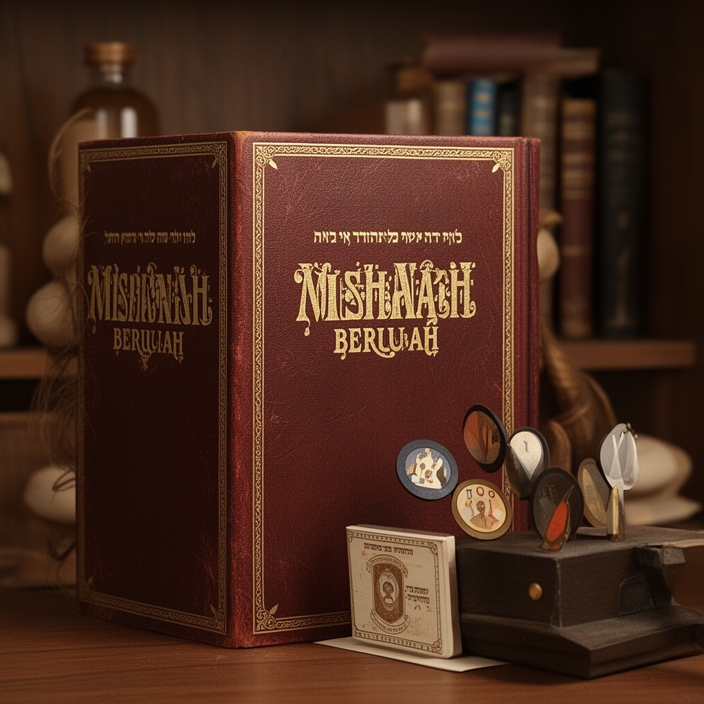 AI-generated illustration of Mishnah Berurah
