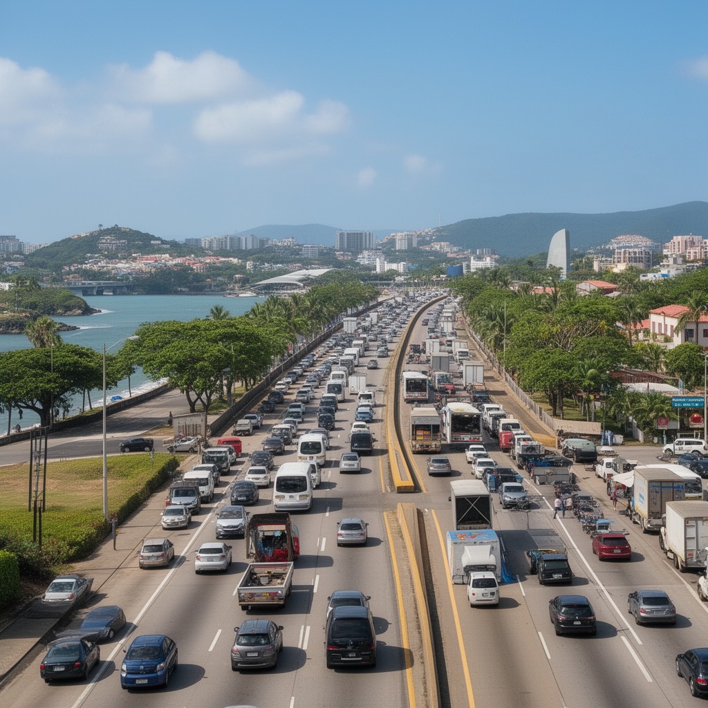 AI-generated illustration of Puerto Rico Highways and Transportation Authority
