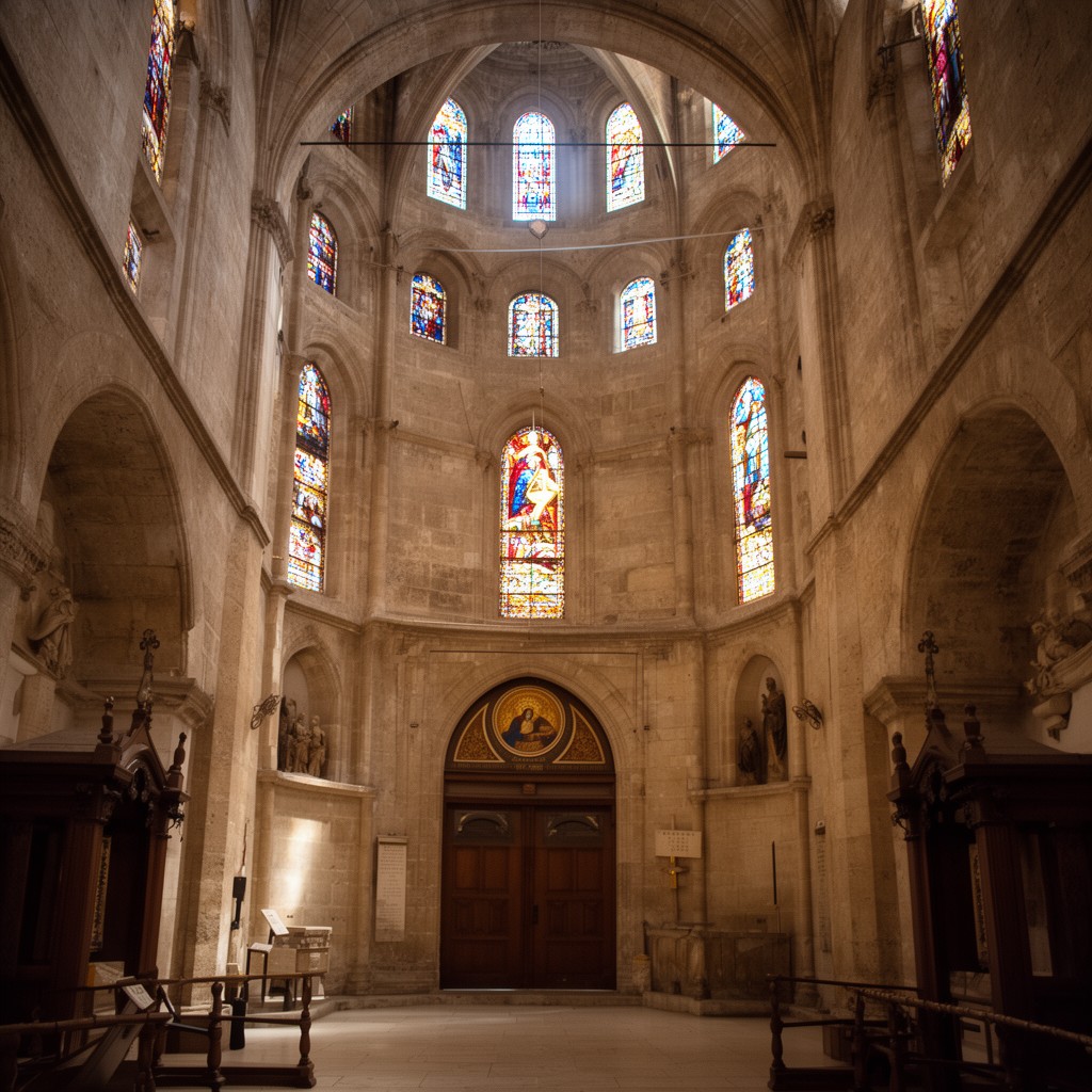 AI-generated illustration of Church of Saint Anne in Jerusalem