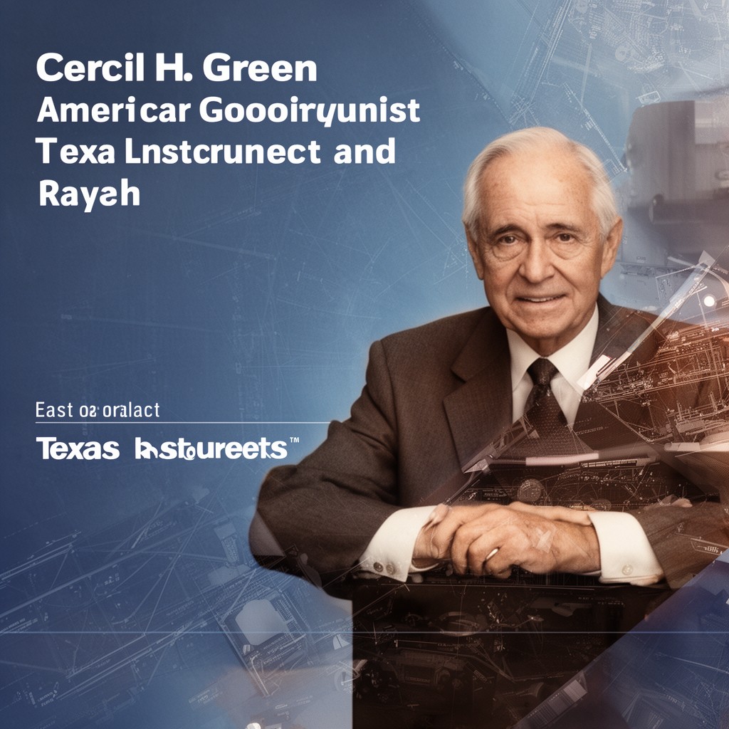 AI-generated illustration of Cecil H. Green