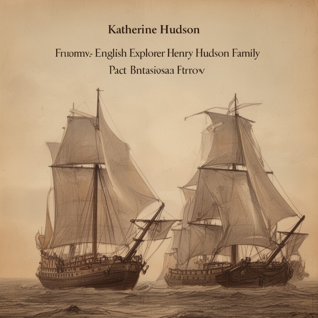 AI-generated illustration of Katherine Hudson