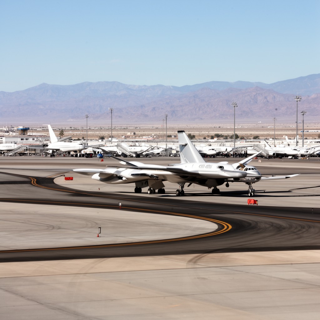 AI-generated illustration of Mojave Air and Space Port