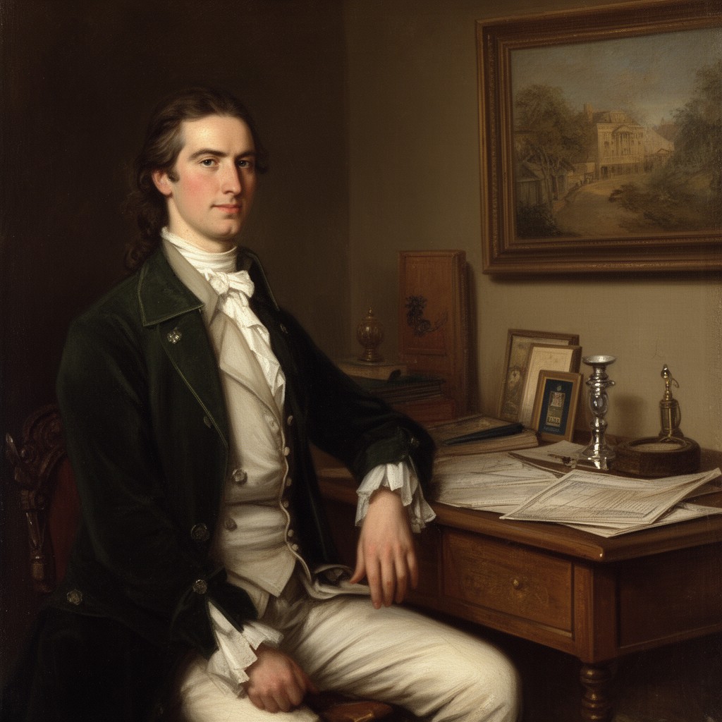 AI-generated illustration of John Alexander