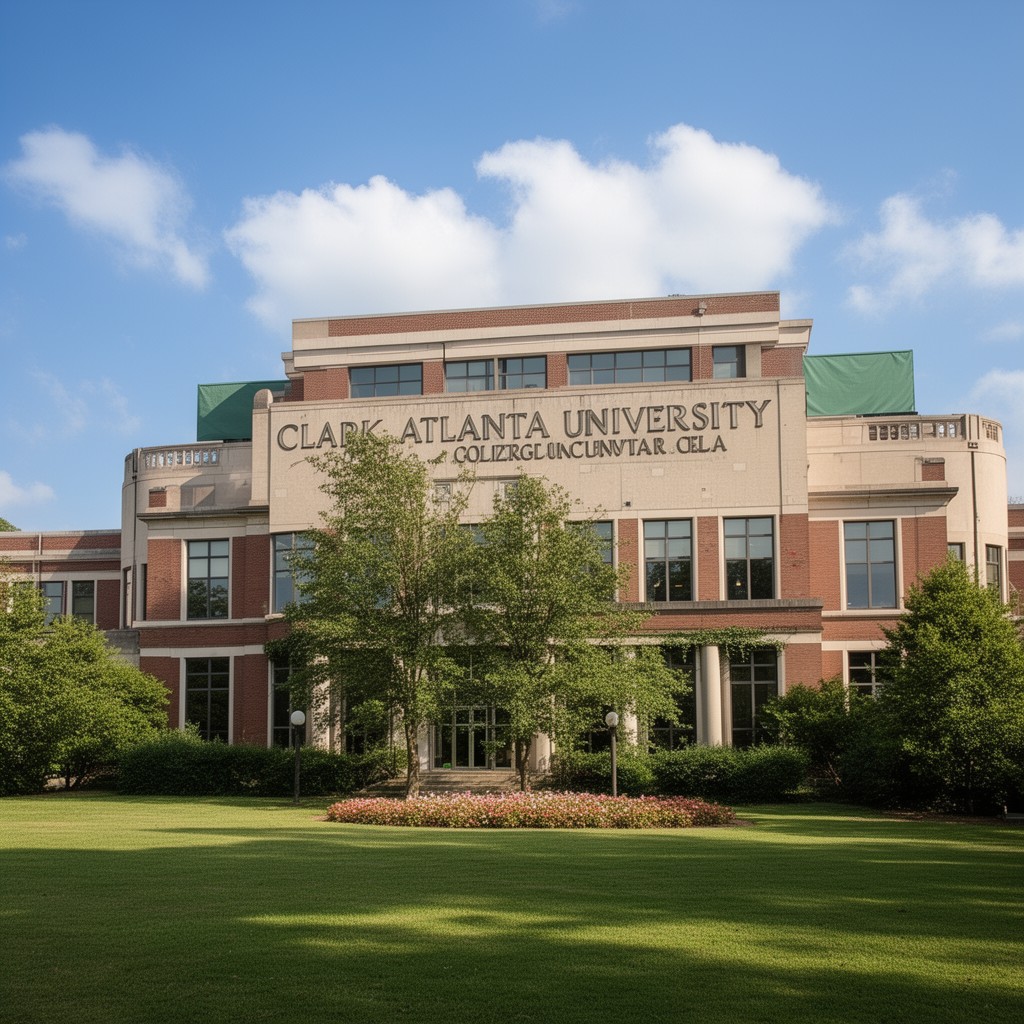 AI-generated illustration of Clark Atlanta University