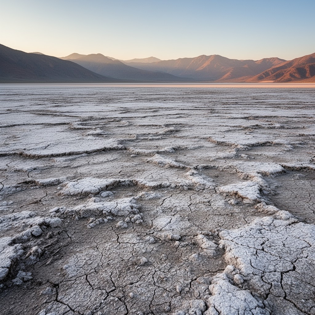 AI-generated illustration of Soda Lake