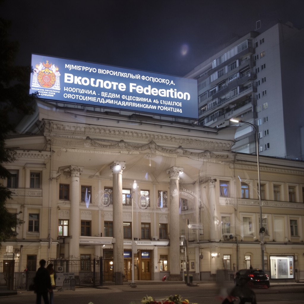 AI-generated illustration of Ministry of Culture of the Russian Federation