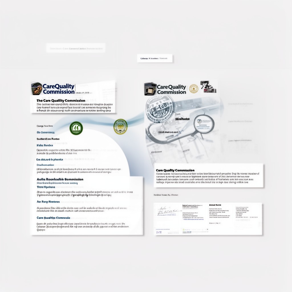 AI-generated illustration of Care Quality Commission