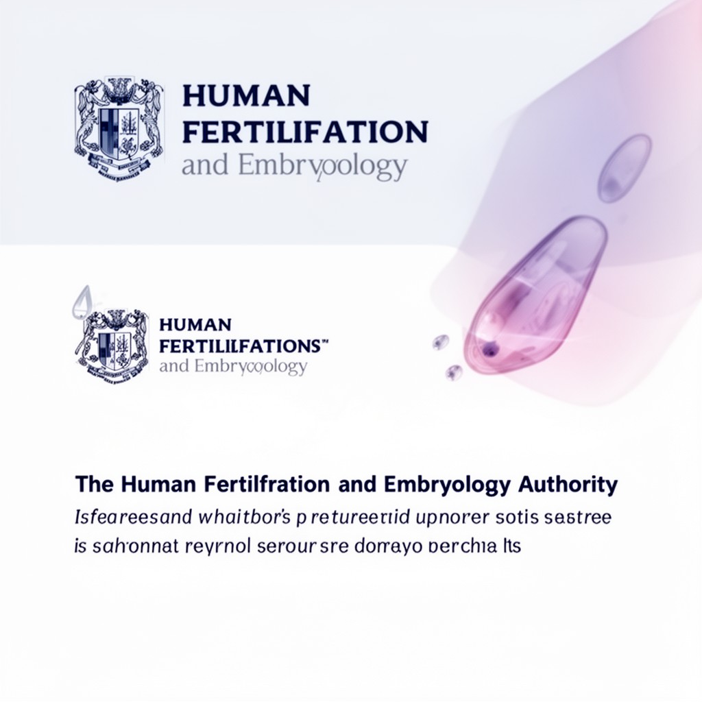 AI-generated illustration of Human Fertilisation and Embryology Authority