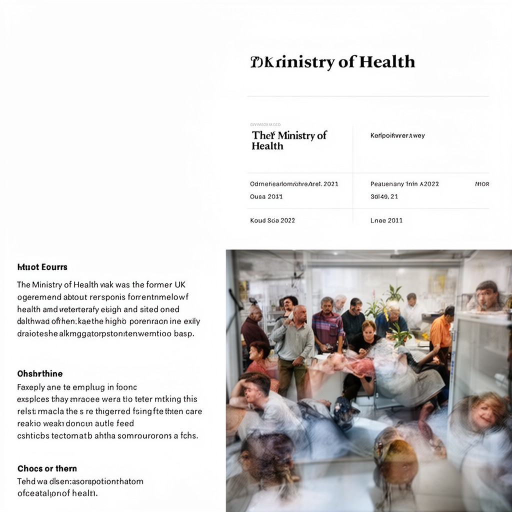 AI-generated illustration of Ministry of Health
