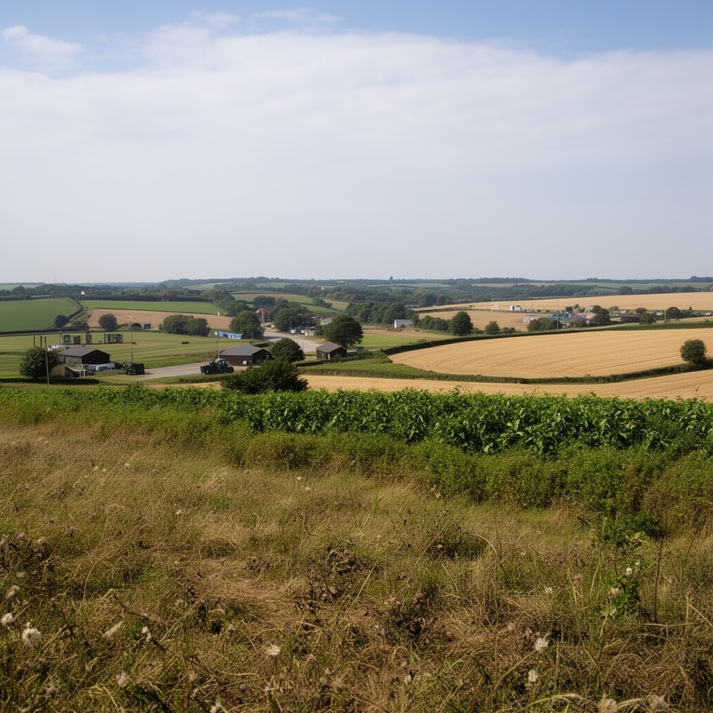 AI-generated illustration of Common Agricultural Policy implementation (pre-Brexit)