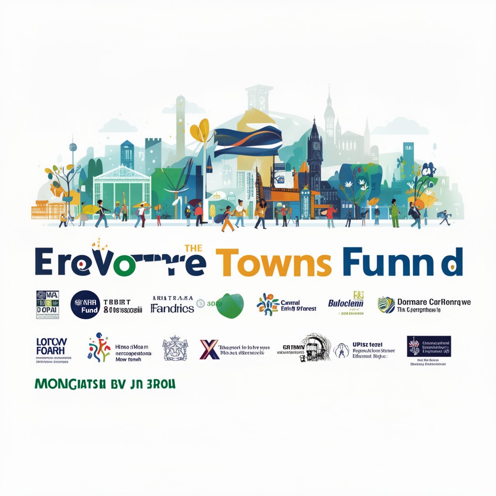AI-generated illustration of Towns Fund