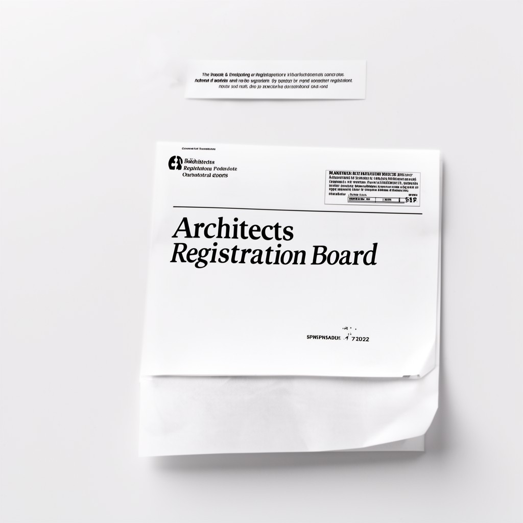 AI-generated illustration of Architects Registration Board (sponsorship)
