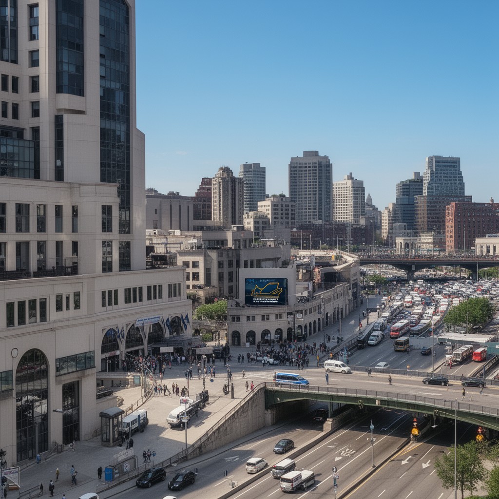 AI-generated illustration of New York State Department of Transportation
