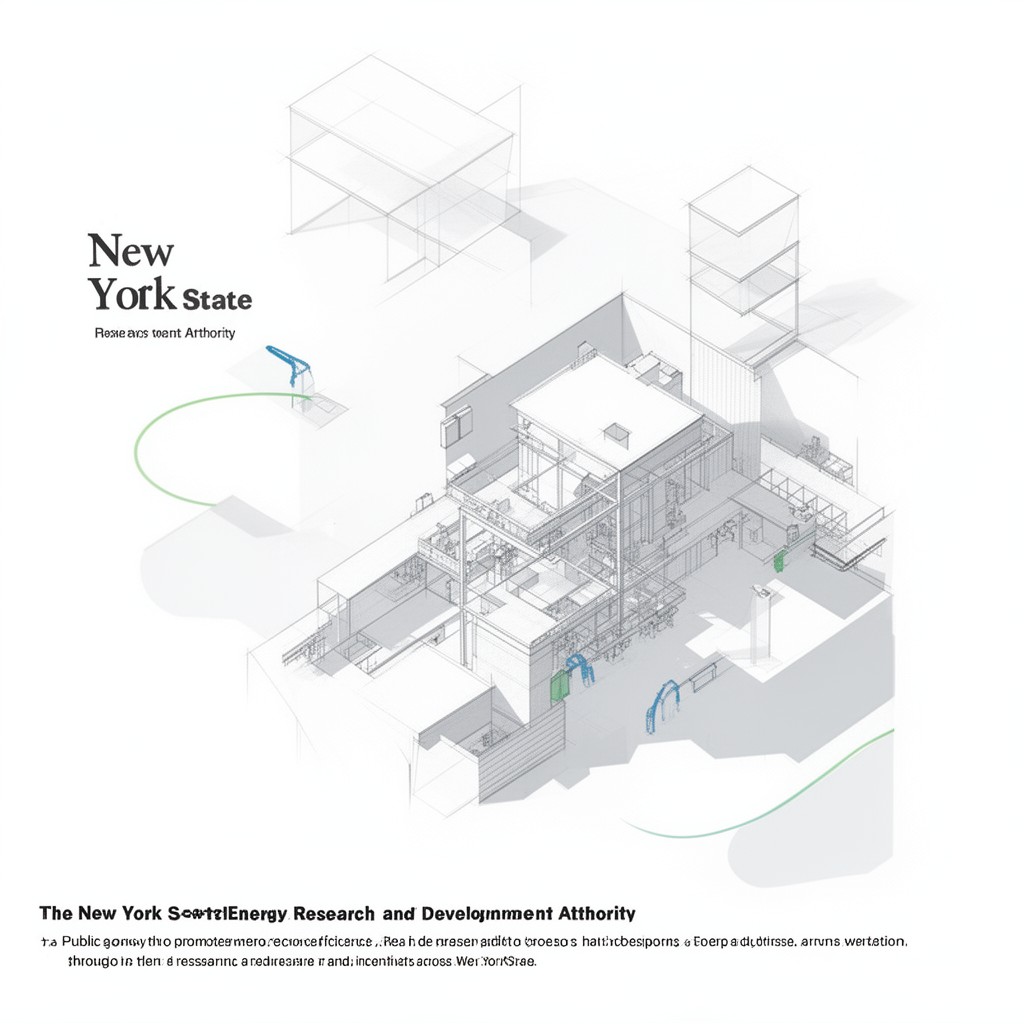 AI-generated illustration of New York State Energy Research and Development Authority