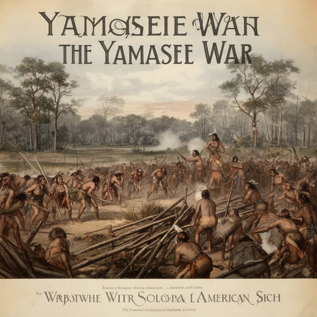 AI-generated illustration of Yamasee War