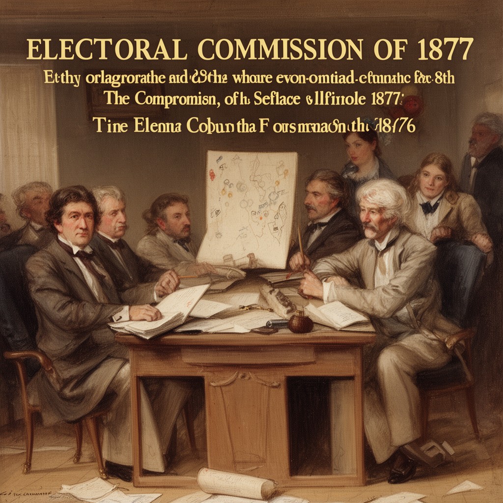 AI-generated illustration of Electoral Commission of 1877