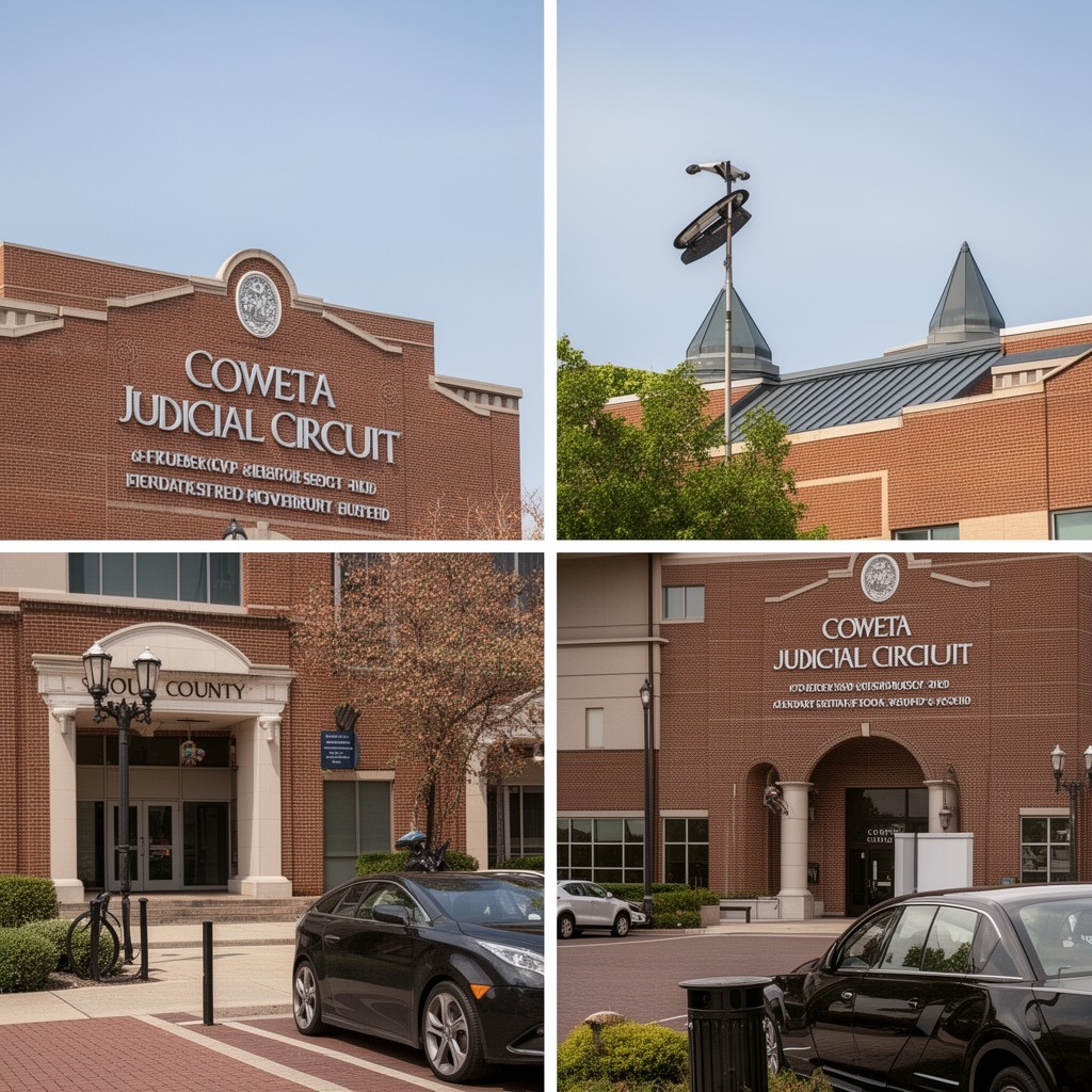 AI-generated illustration of Coweta Judicial Circuit