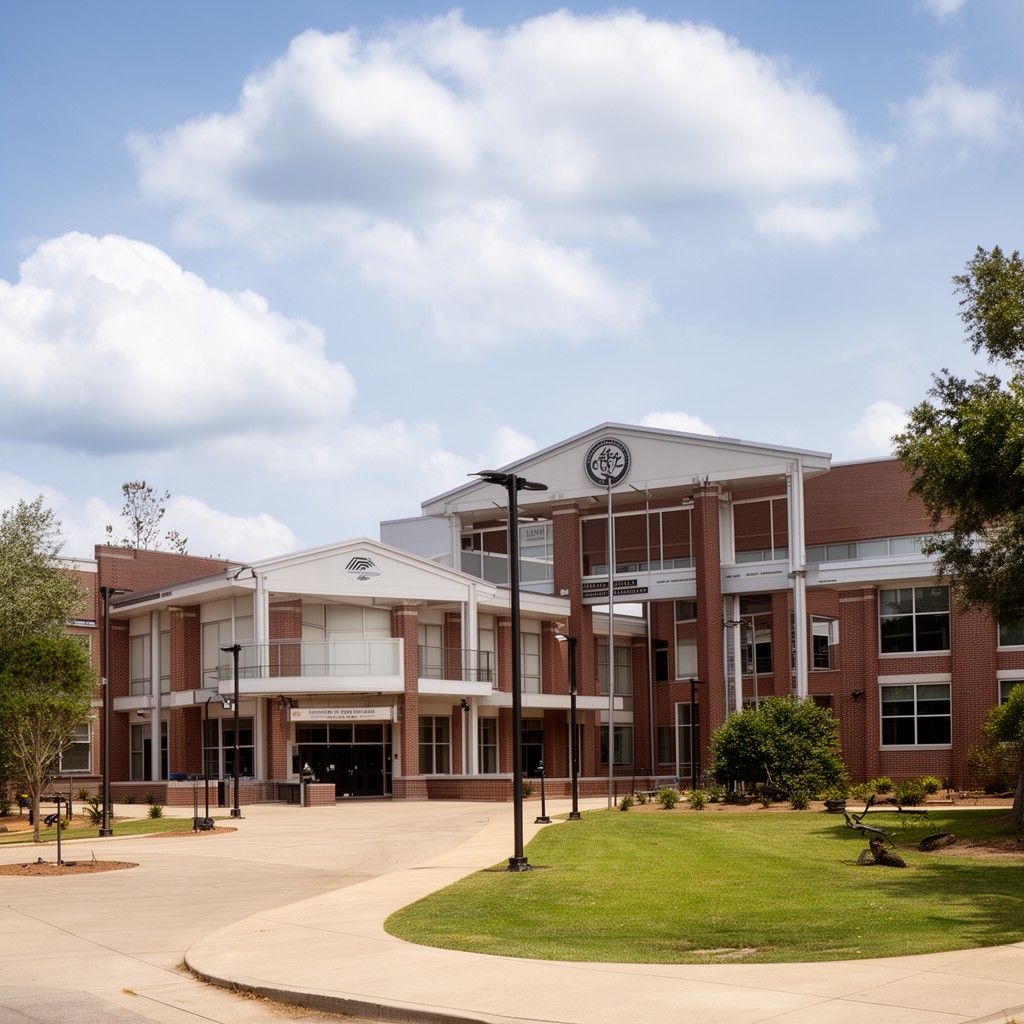 AI-generated illustration of West Georgia Technical College (LaGrange campus)