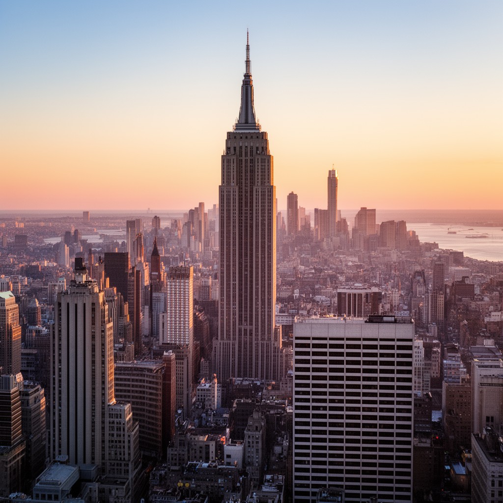 AI-generated illustration of Empire State of the South