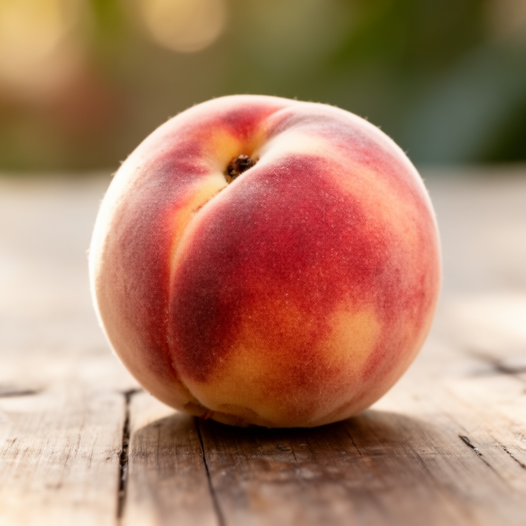 AI-generated illustration of Peach