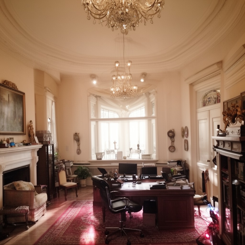 AI-generated illustration of Office of the First Lady