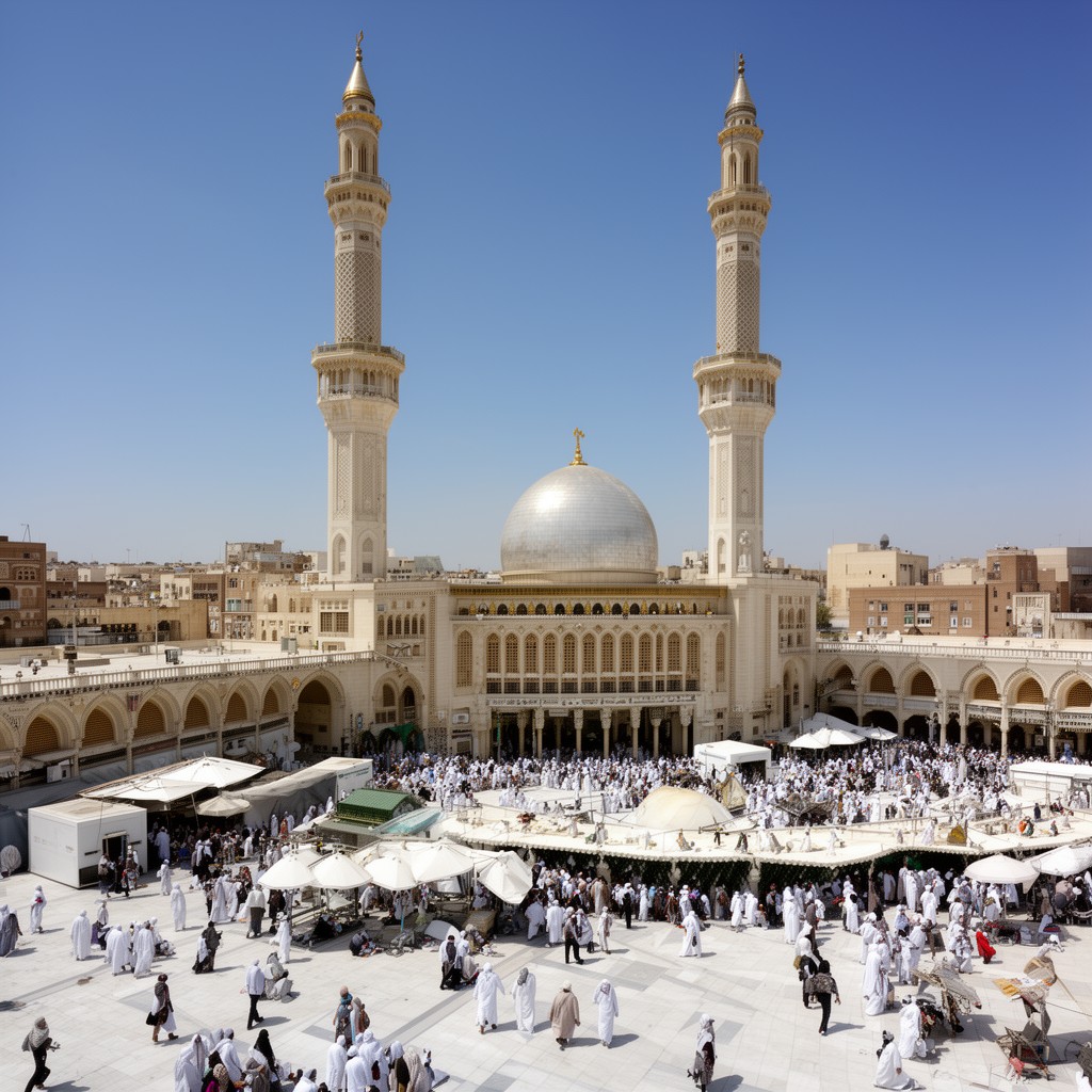 AI-generated illustration of Medina