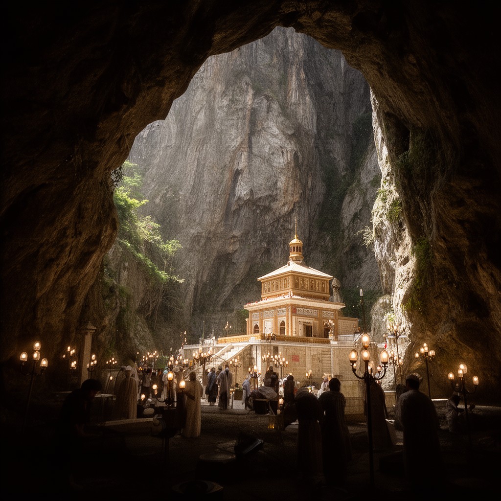 AI-generated illustration of Cave of Hira