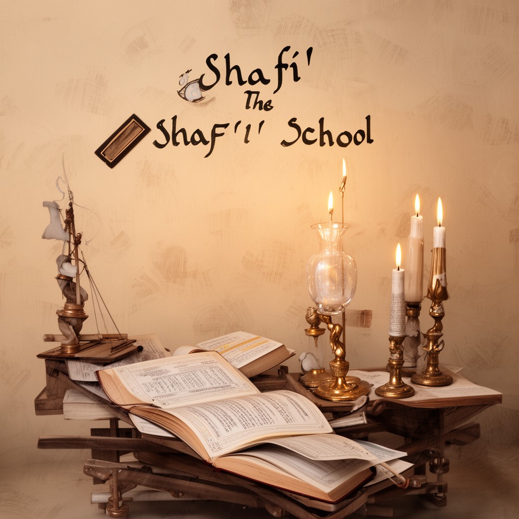 AI-generated illustration of Shafi'i school