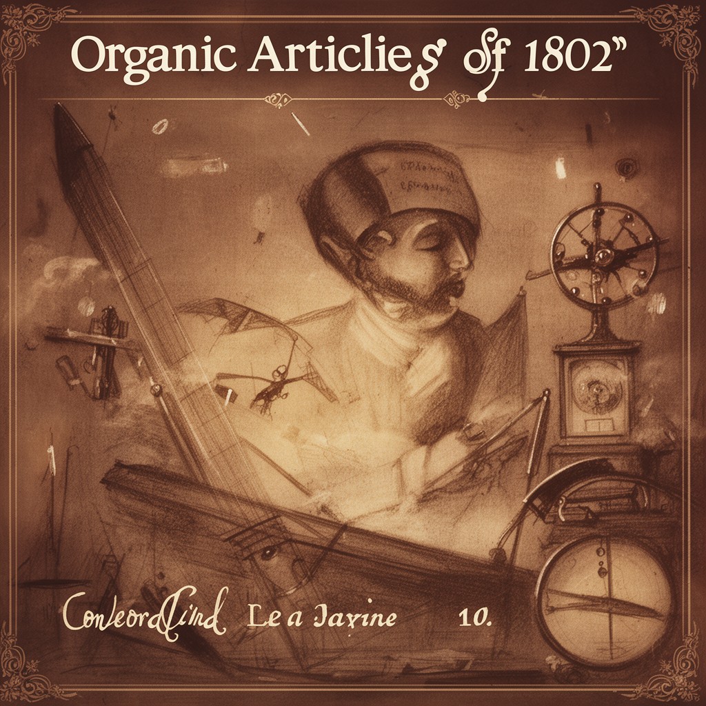 AI-generated illustration of Organic Articles of 1802