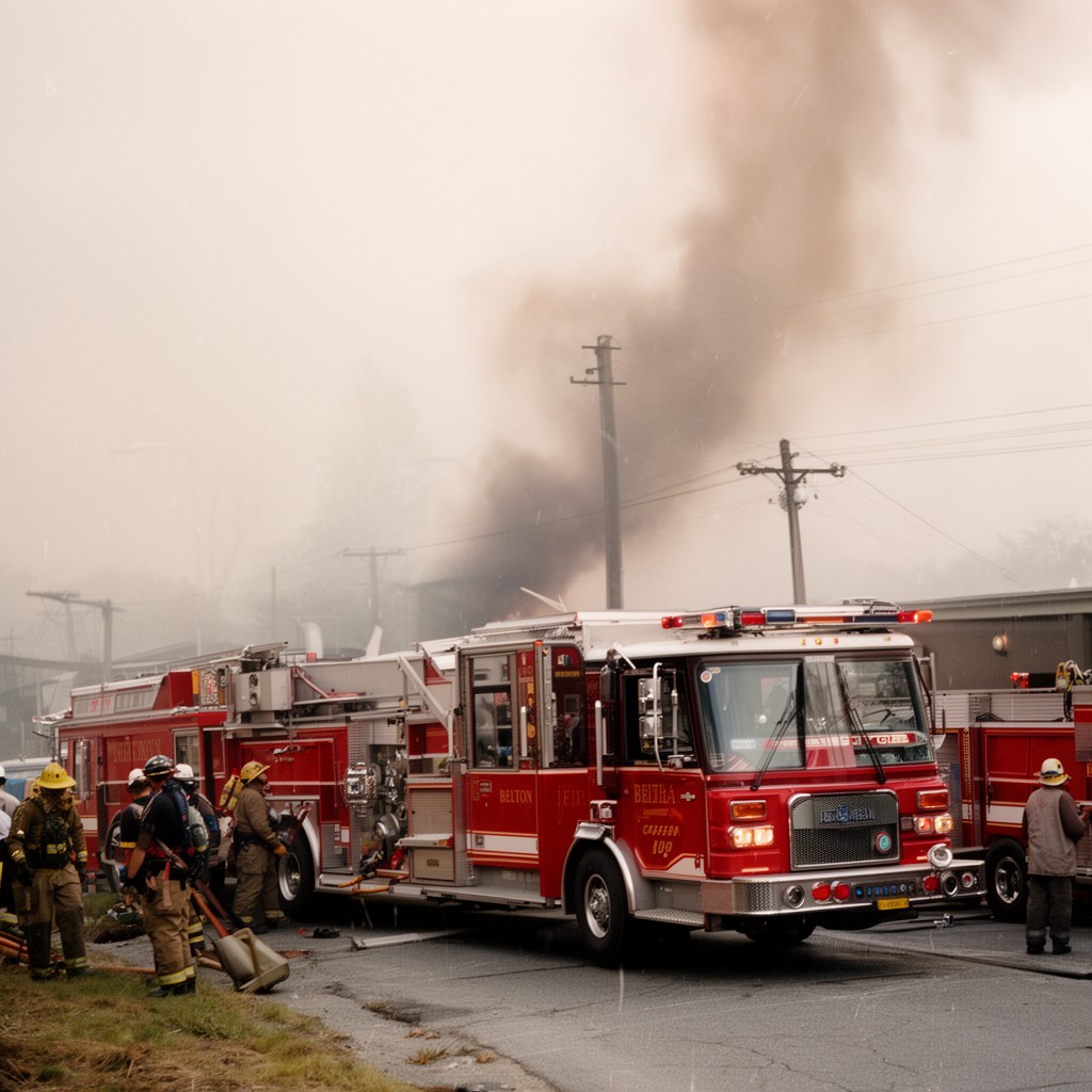 AI-generated illustration of Belton Fire Department