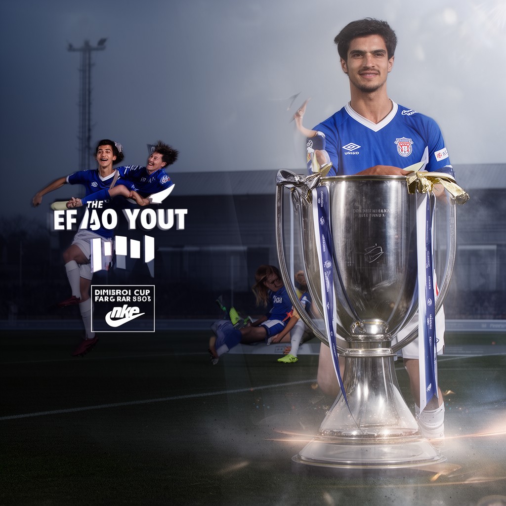 AI-generated illustration of FA Youth Cup