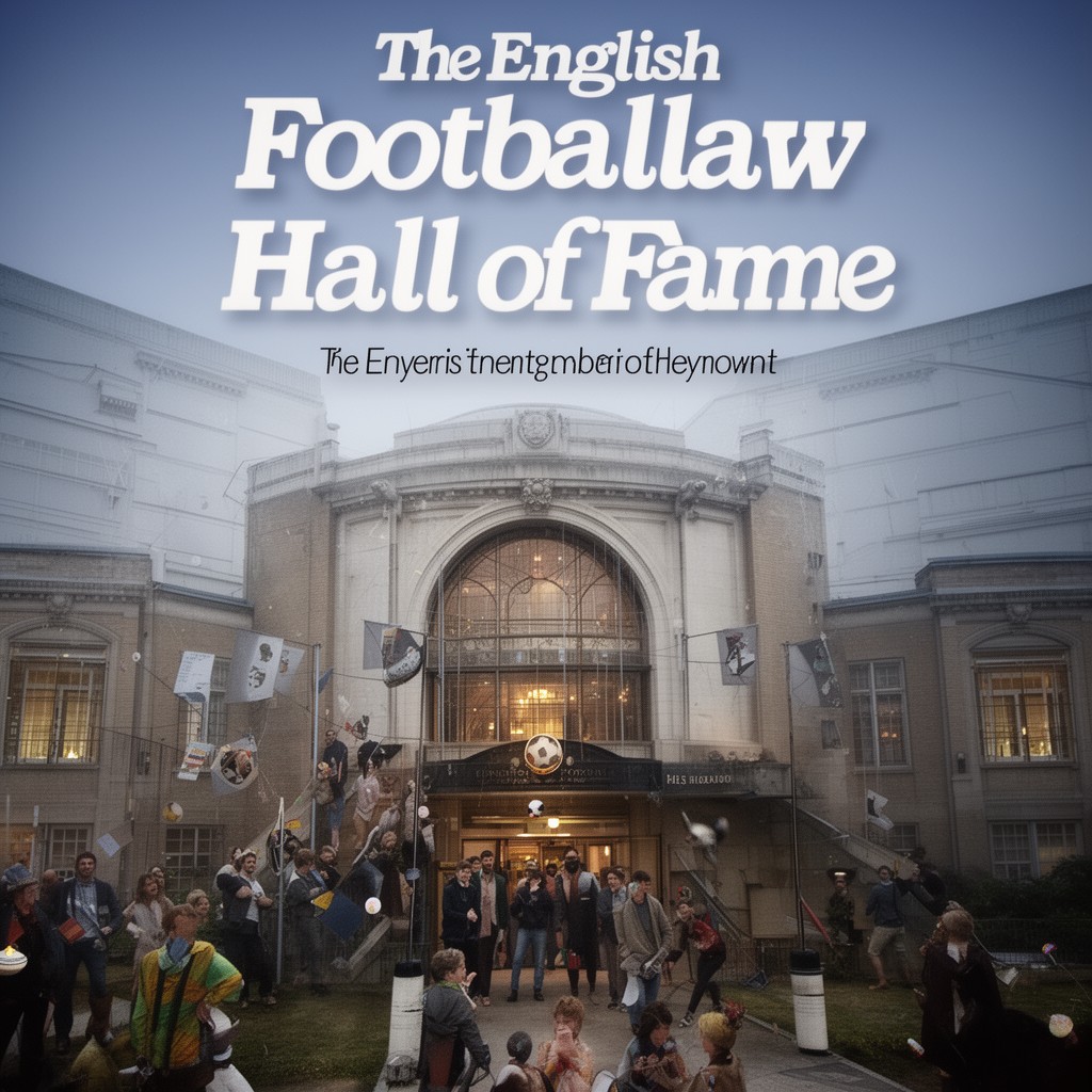 AI-generated illustration of English Football Hall of Fame