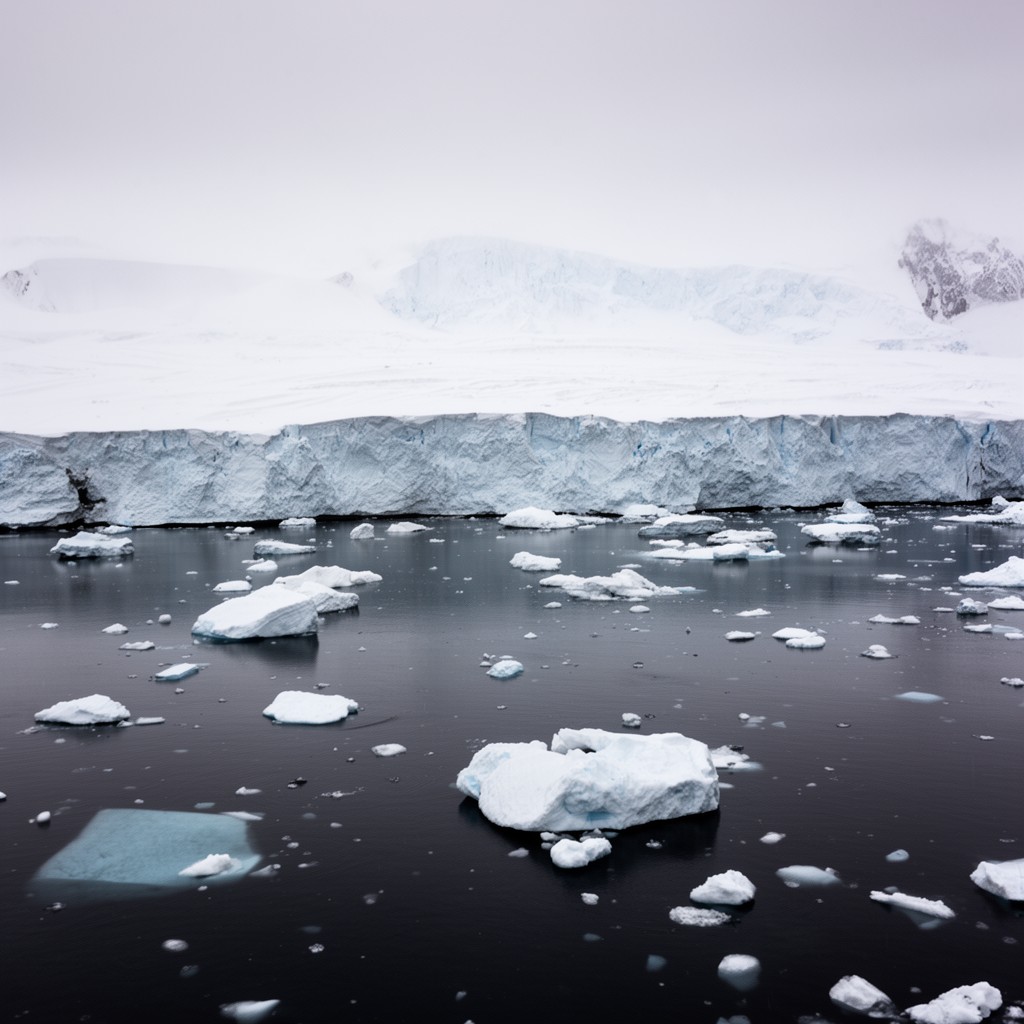 AI-generated illustration of Ross Sea
