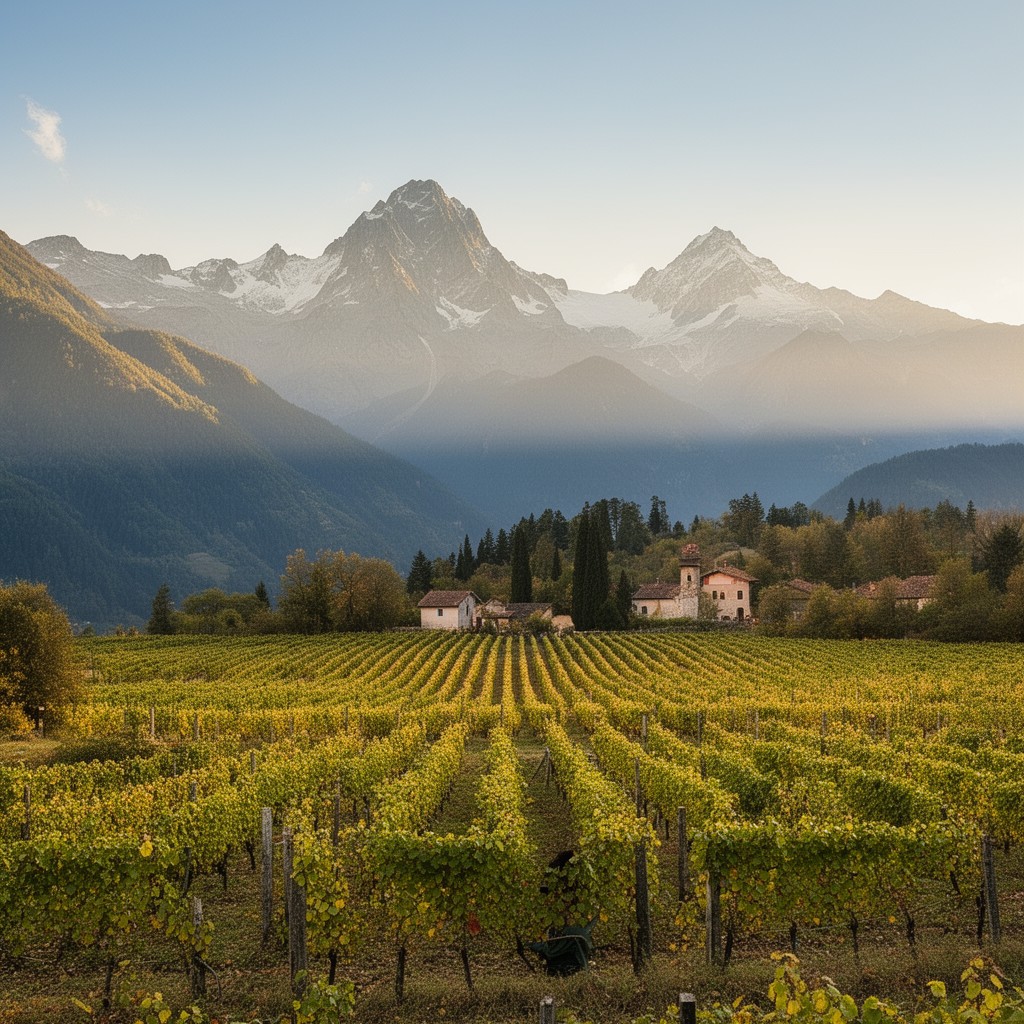 AI-generated illustration of Piedmont