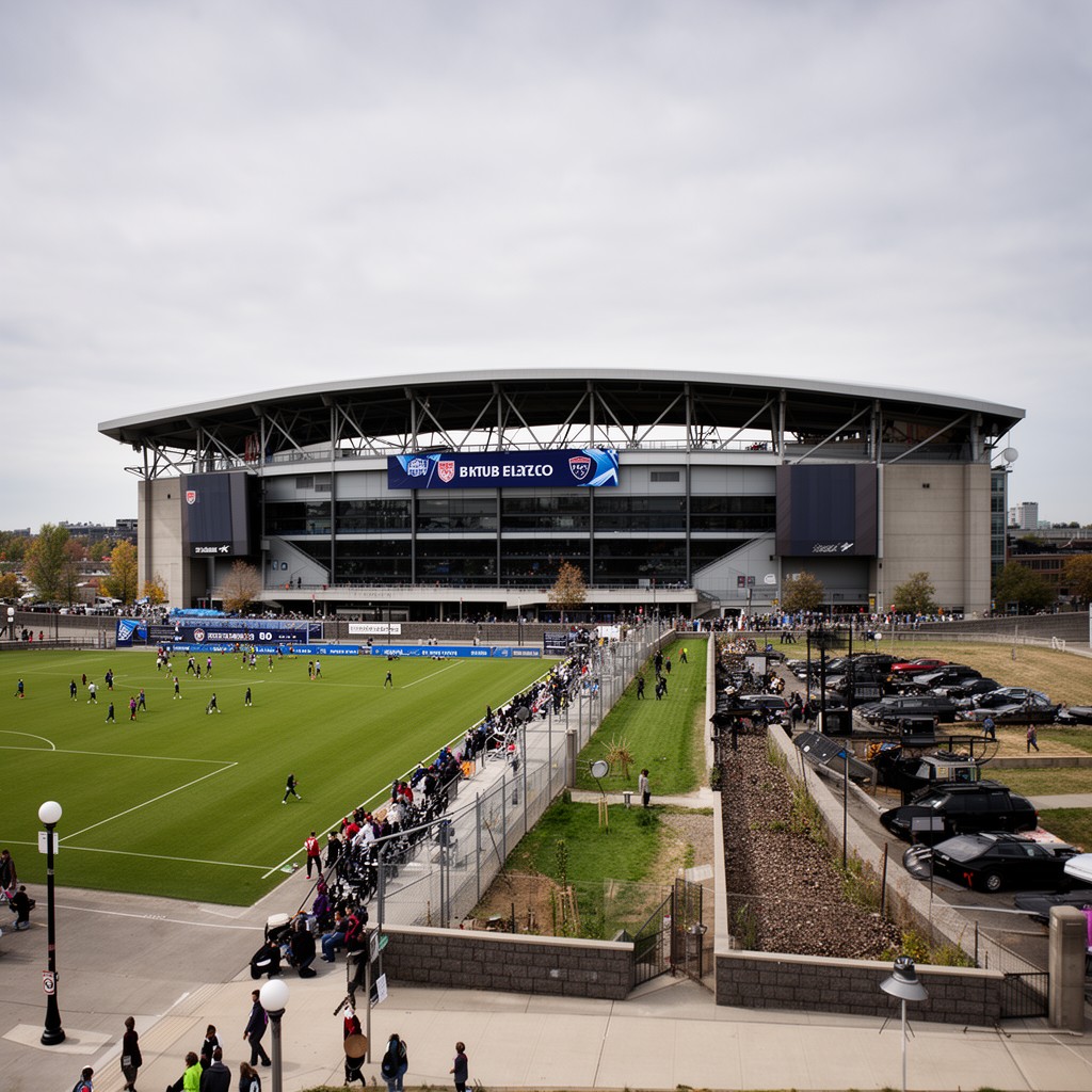 AI-generated illustration of BMO Field