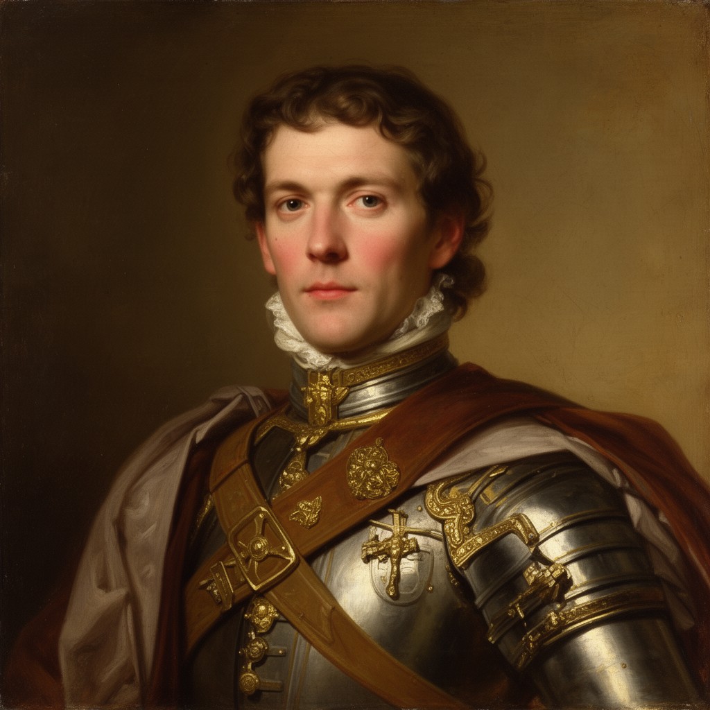 AI-generated illustration of Thomas Fairfax