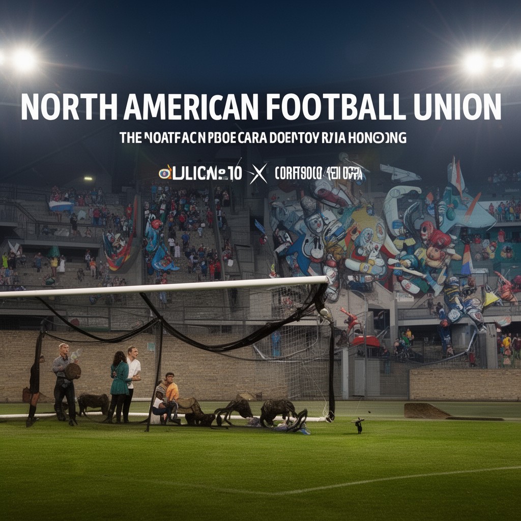 AI-generated illustration of North American Football Union