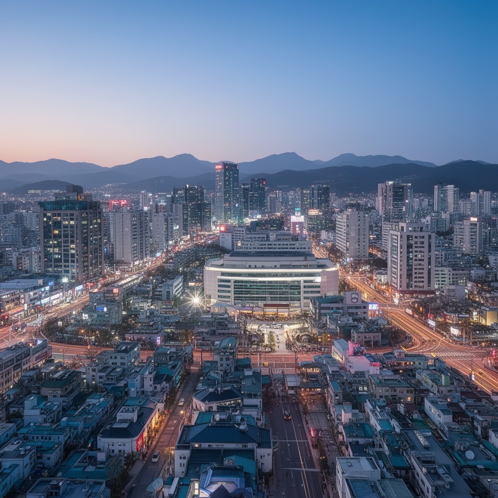 AI-generated illustration of Daejeon
