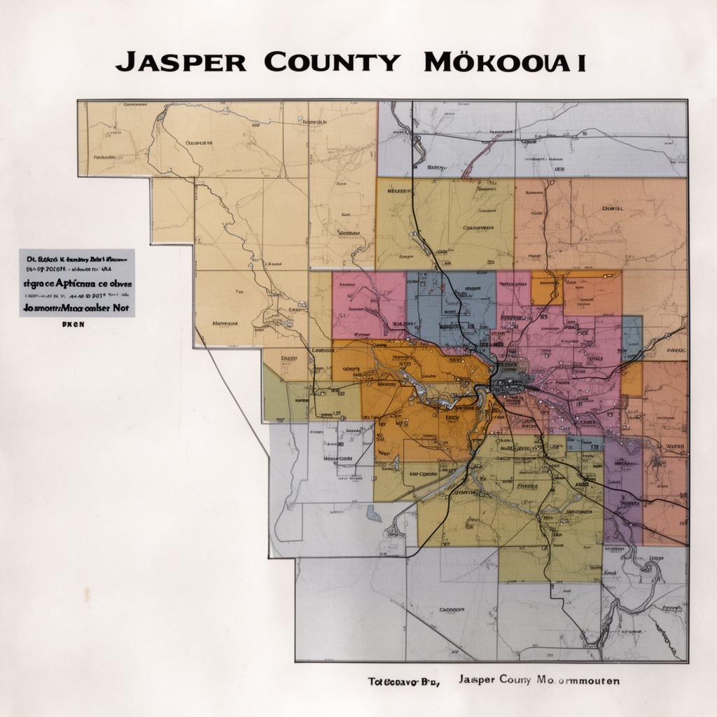 AI-generated illustration of Jasper County, Missouri