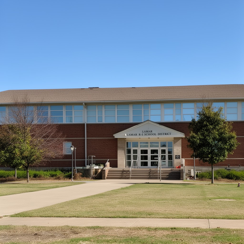 AI-generated illustration of Lamar R-I School District