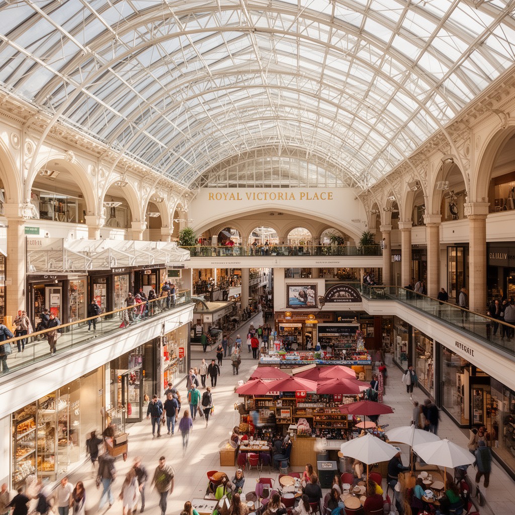 AI-generated illustration of Royal Victoria Place