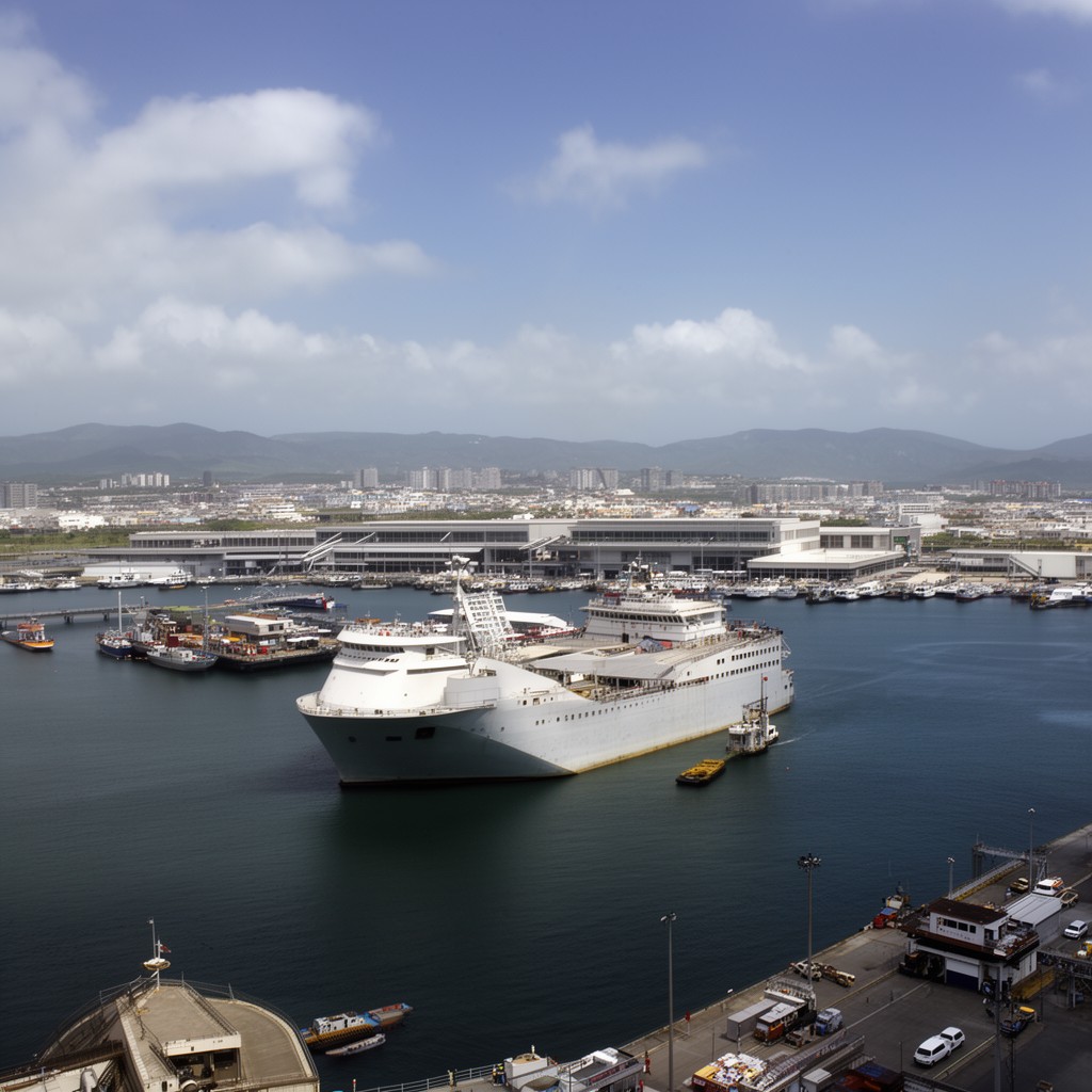 AI-generated illustration of Puerto Rico Ports Authority
