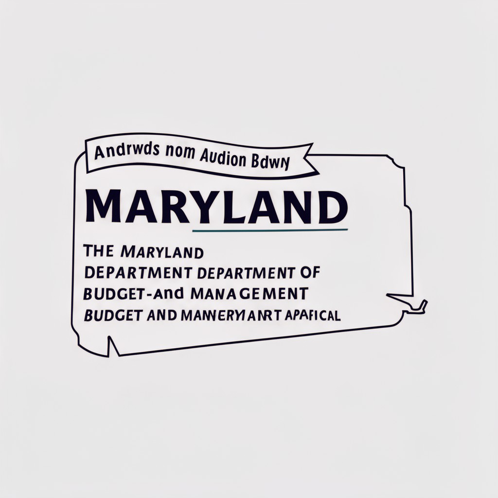 AI-generated illustration of Maryland Department of Budget and Management
