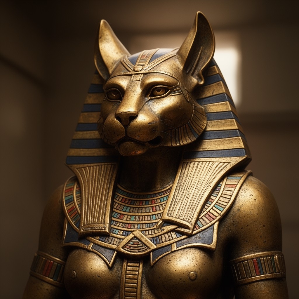 AI-generated illustration of Sekhmet