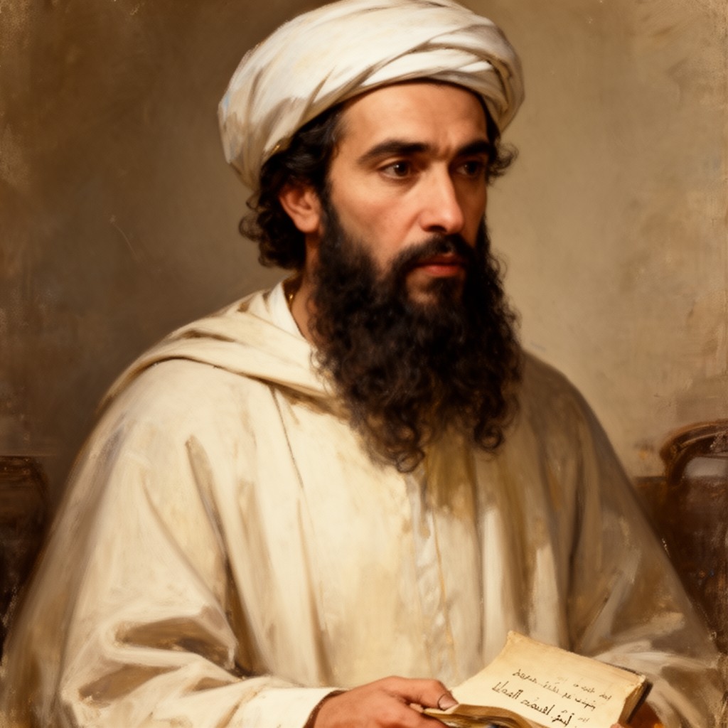 AI-generated illustration of al‑Hallaj