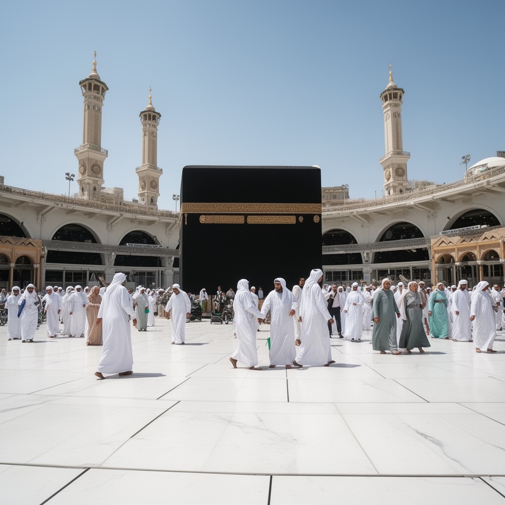 AI-generated illustration of al-Safa