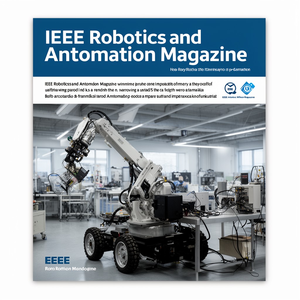 AI-generated illustration of IEEE Robotics and Automation Magazine