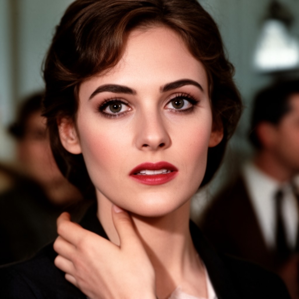 AI-generated illustration of Josephine Chaplin