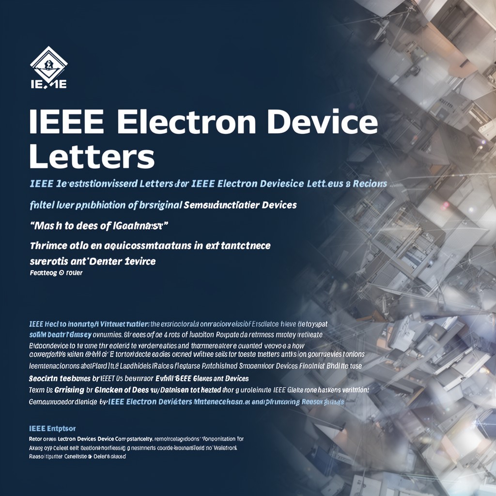 AI-generated illustration of IEEE Electron Device Letters